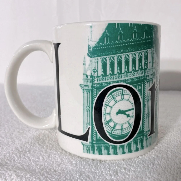 Vintage 2002 Starbucks London City Mug Collection  Series Big Ben Ceramic Mug - Picture 2 of 11